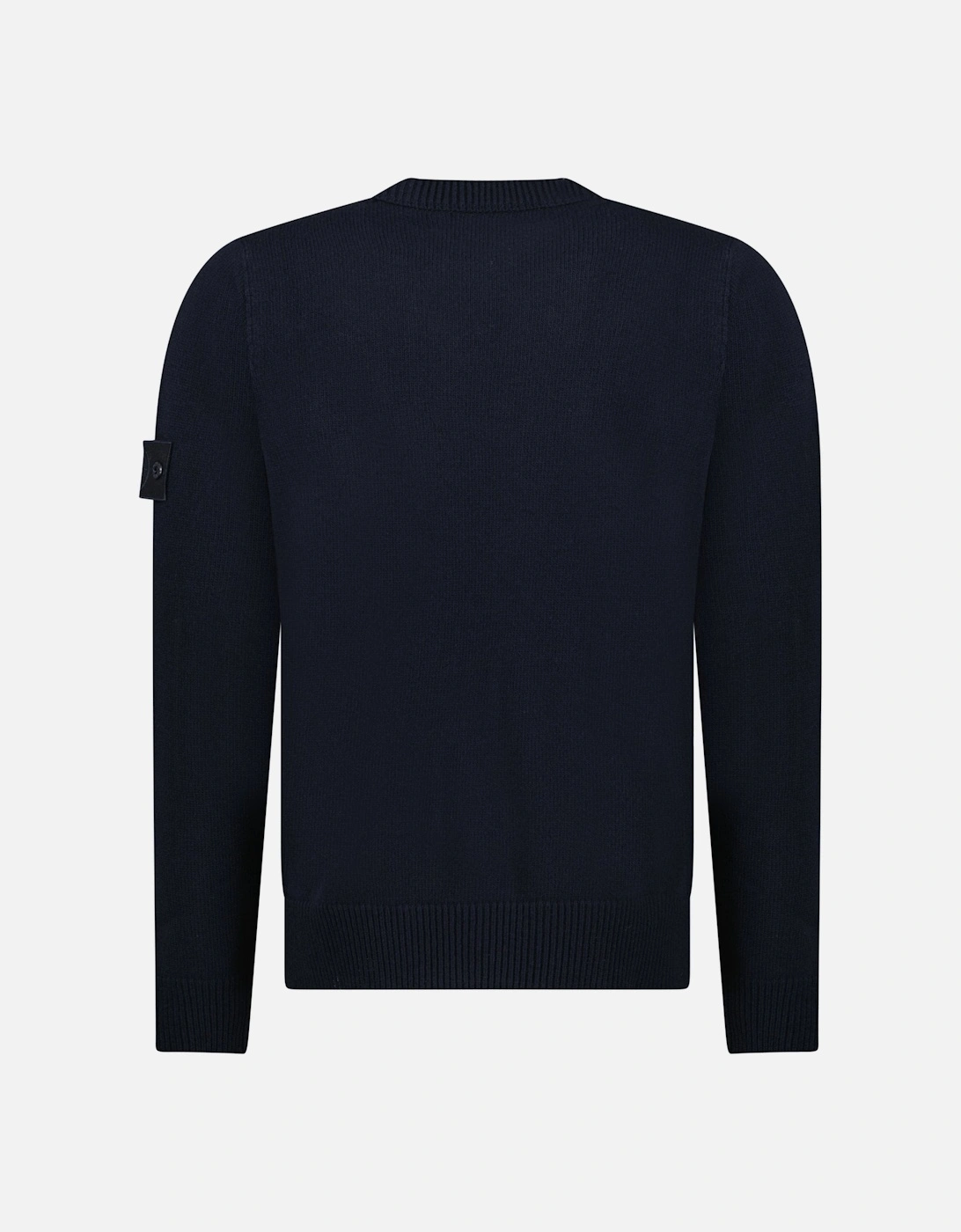 Thick Ghost Badge Jumper Navy