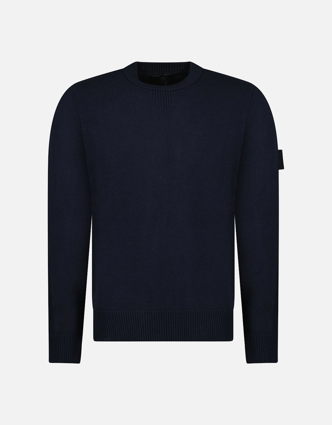 Thick Ghost Badge Jumper Navy, 6 of 5