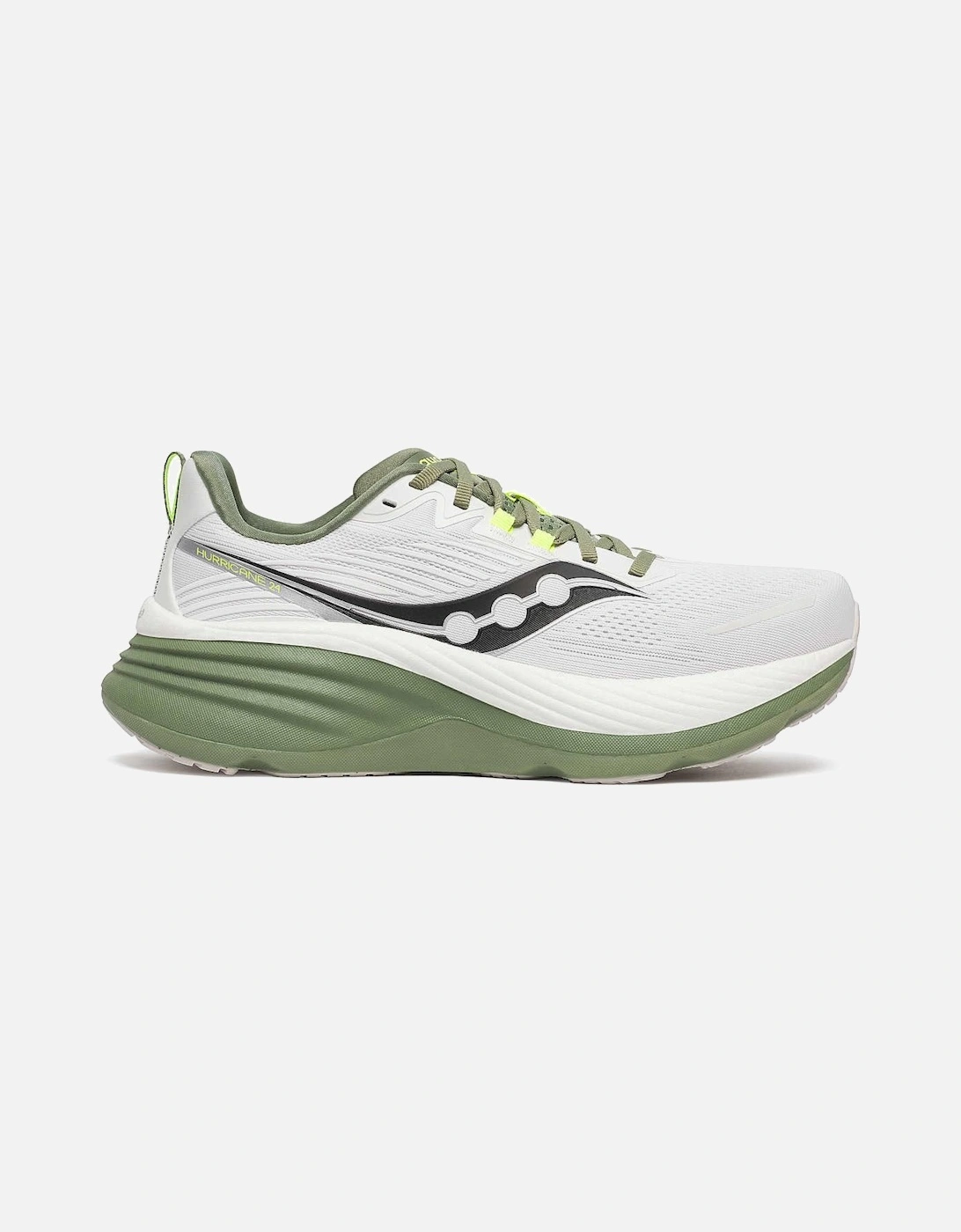 Hurricane 24 Men's White/Olive Trainers