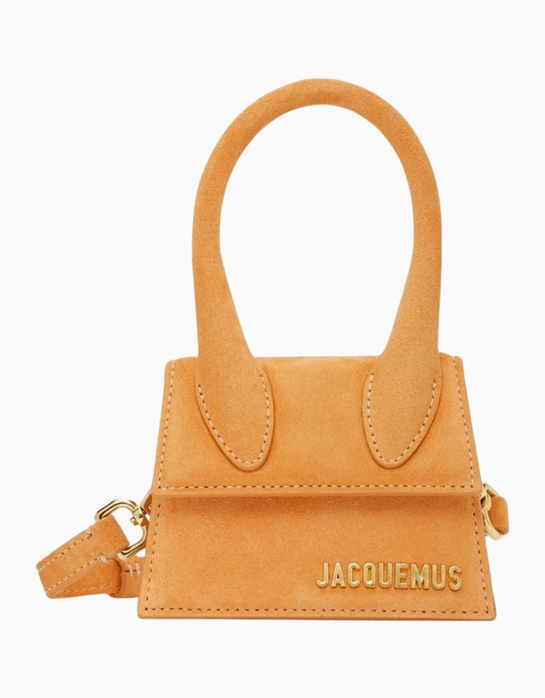 Women's Jacquemus Le Chiquito Orange Mini Bag - Brown - Size: ONE size
