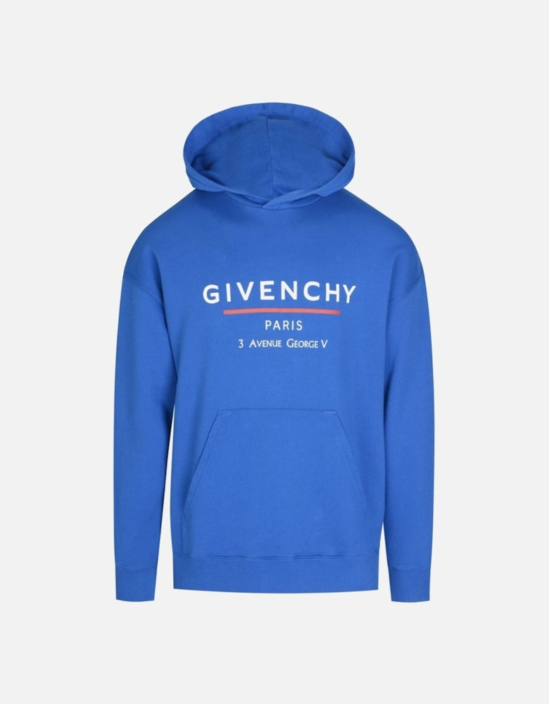 Address Logo Ocean Blue Hoodie