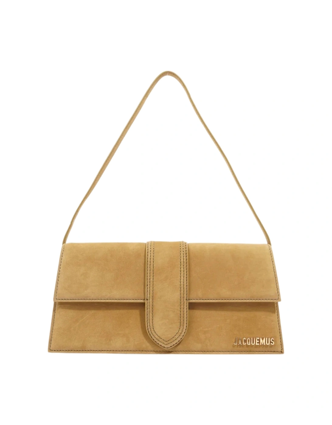 Women's Jacquemus Le Bambino Long Light Khaki Brown Bag - Size: ONE size