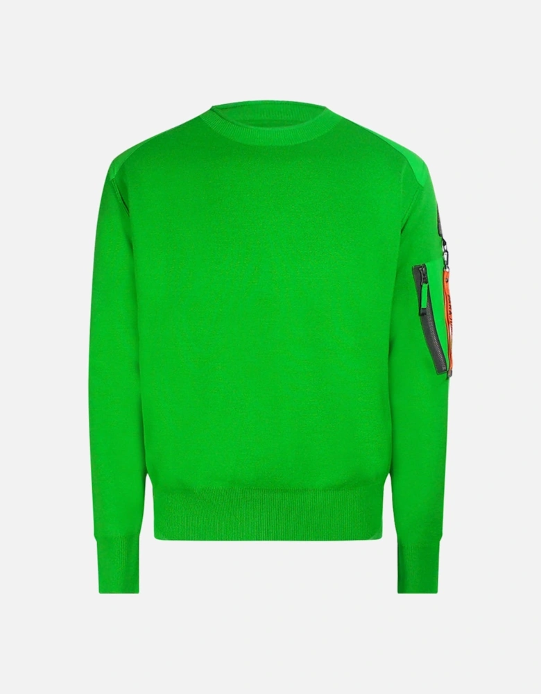 Braw Design Parakeet Green Sweatshirt