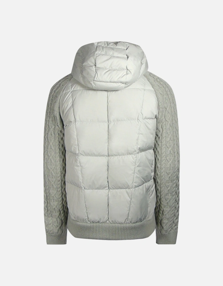 Thick Grey Down Jacket