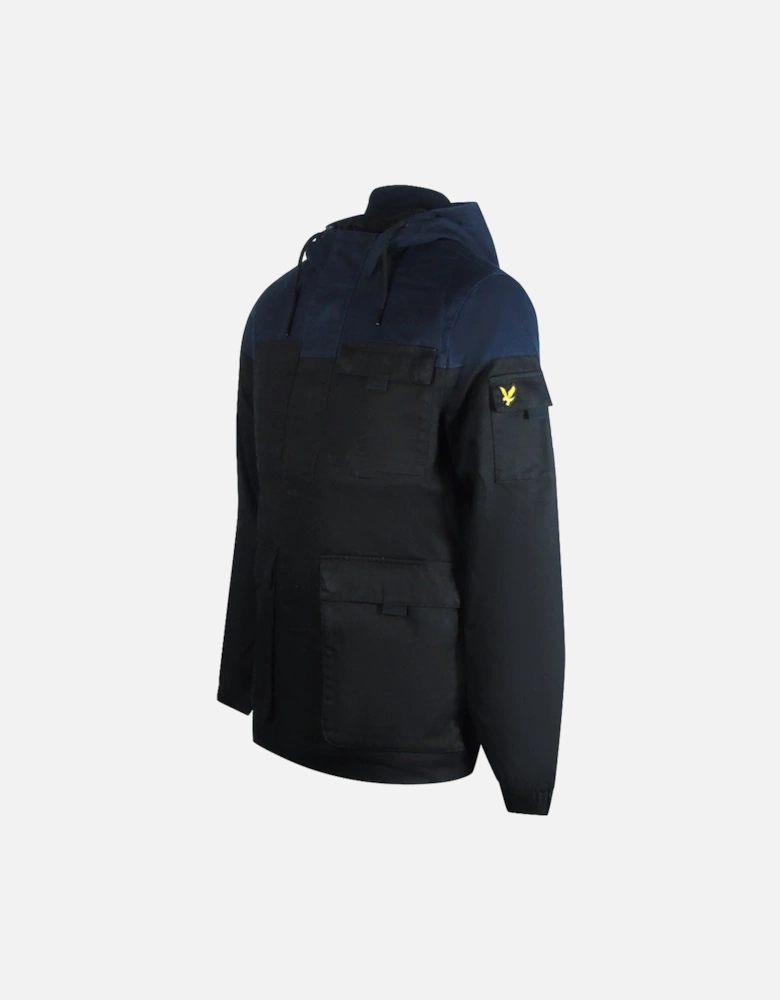 Lyle & Scott Contrast Yoke Black Jacket