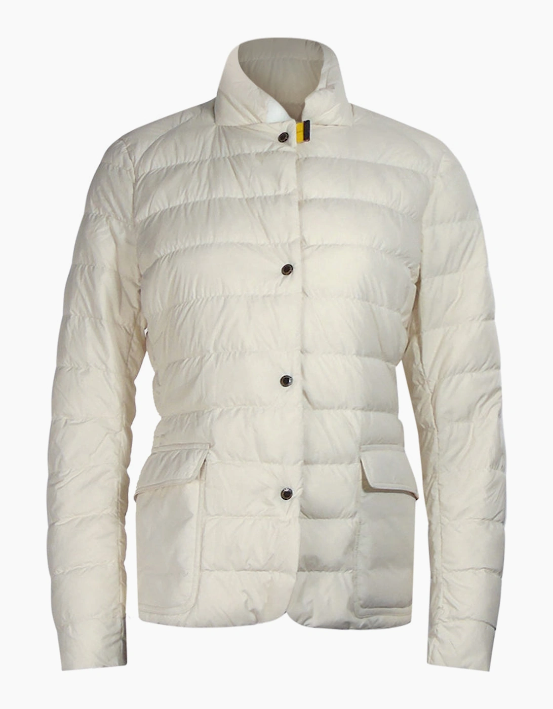 Women's Parajumpers Alisee White Down Jacket - Size: 10/8
