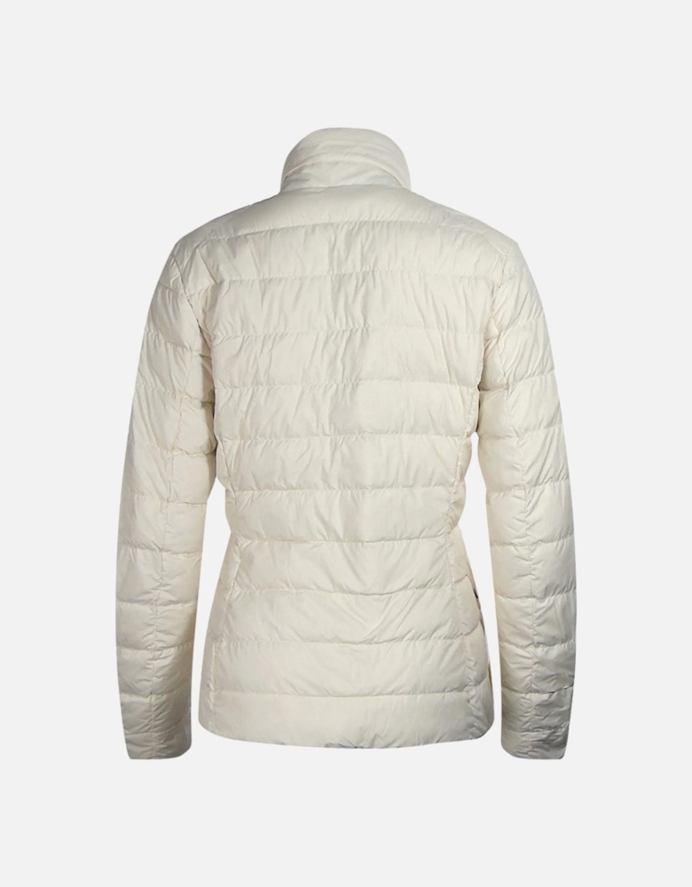 Alisee White Down Jacket