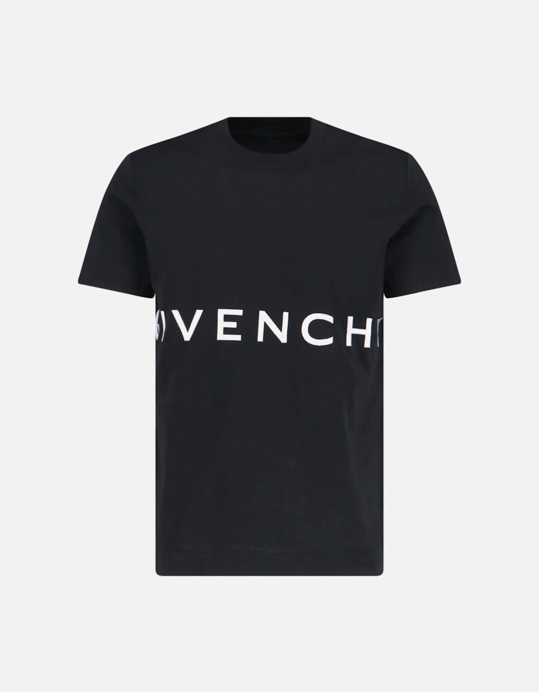 Embroidered Logo Oversized Black T-Shirt, 3 of 2