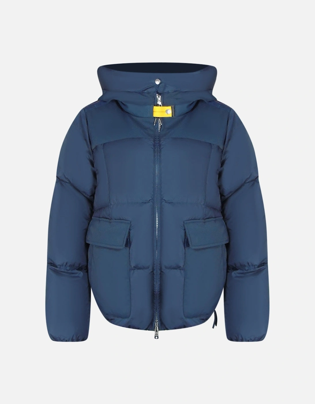 Nami Navy Blue Hooded Down Jacket, 4 of 3