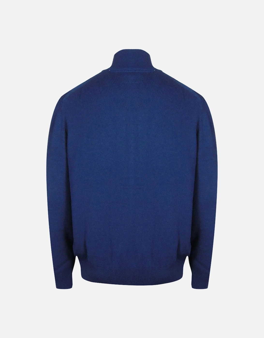 Jordon Peacot Dark Blue Zip-Up Sweatshirt