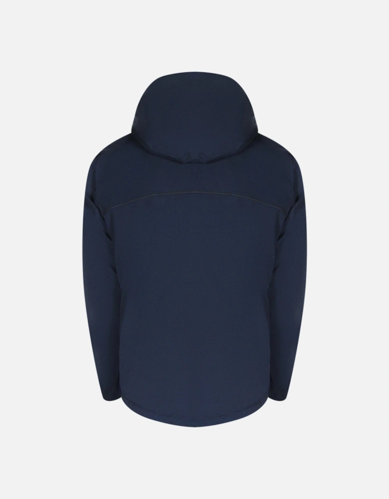 Lunar Rock Navy Blue Reverisble Down Jacket