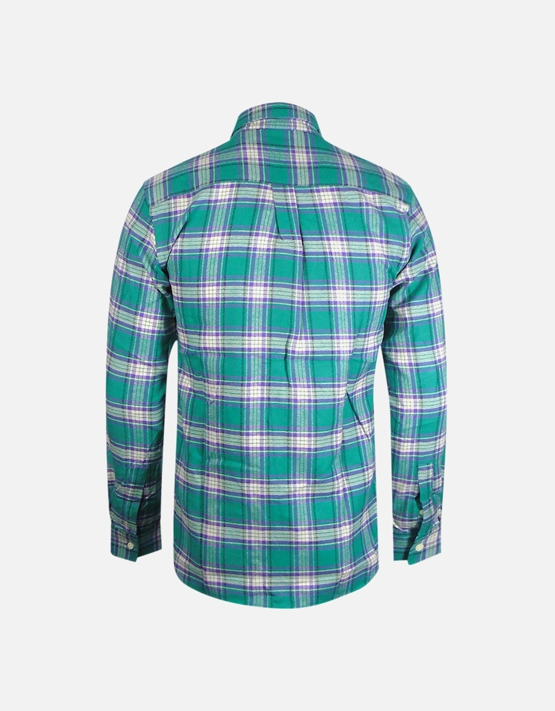 Lyle & Scott Long Sleeve Green Check Flannel Shirt