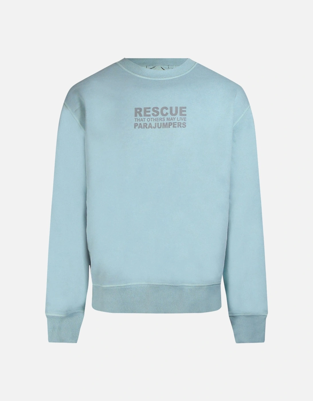 Rescue Logo Light Blue Sweatshirt, 3 of 2