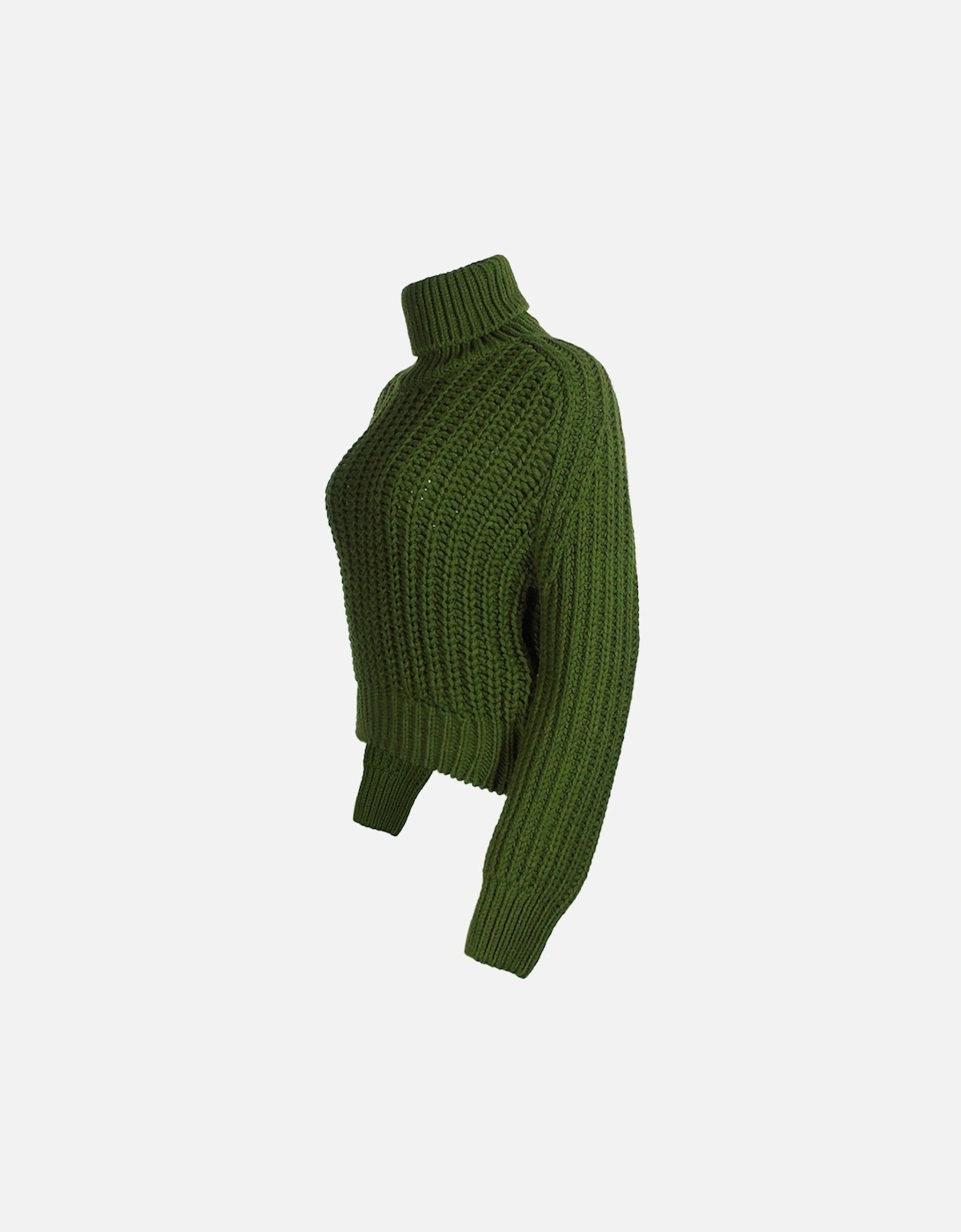 Knitted Dark Green Sweater