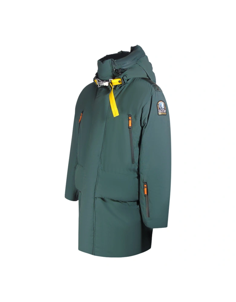 Rowland Green Gables Long Hooded Down Jacket