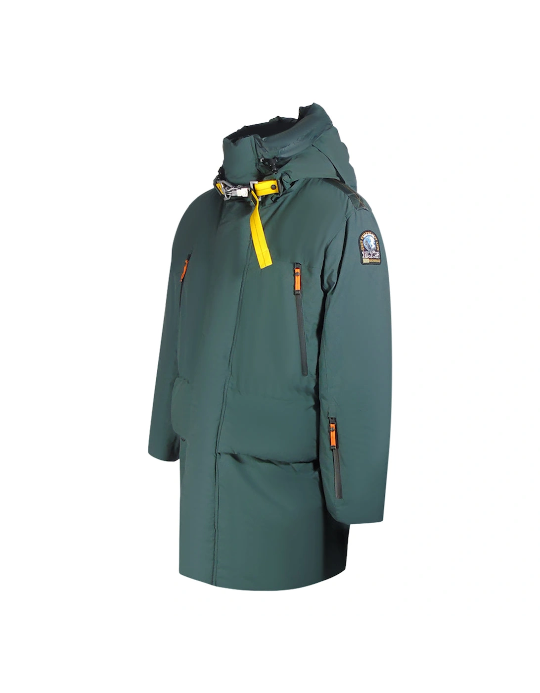 Rowland Green Gables Long Hooded Down Jacket