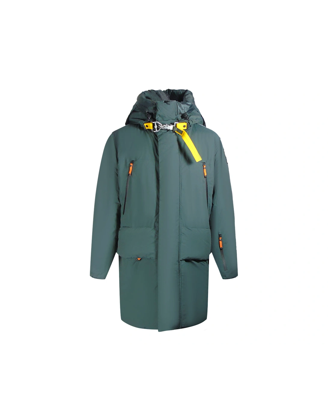 Rowland Green Gables Long Hooded Down Jacket, 4 of 3