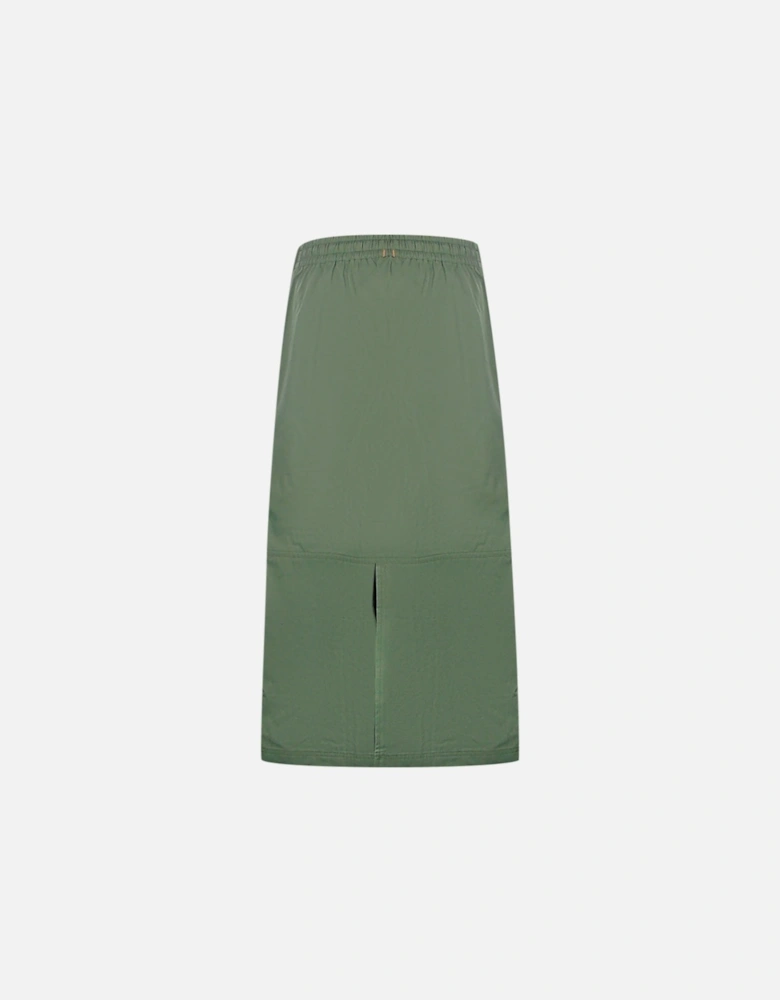 Goddess Dark Green Long Skirt