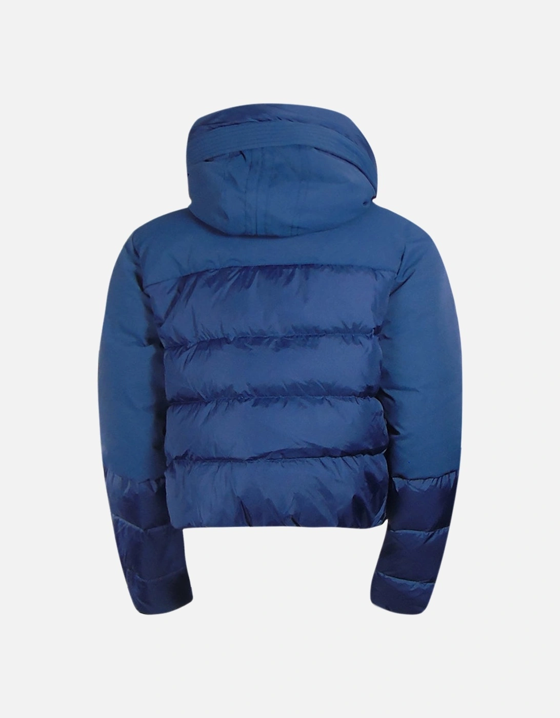 Otaca Navy Blue Hooded Down Jacket