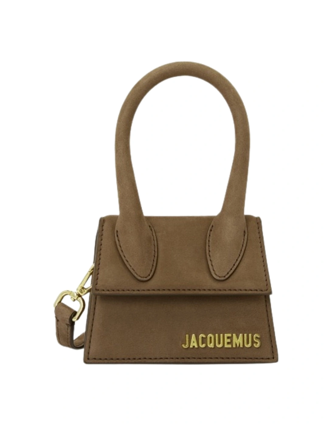 Women's Jacquemus Le Chiquito Brown Mini Bag - Size: ONE size
