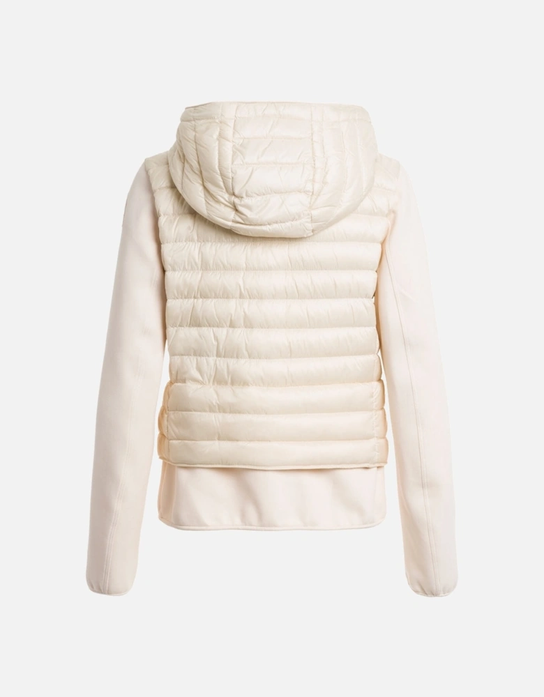 Lorita Moonbeam White Down Jacket