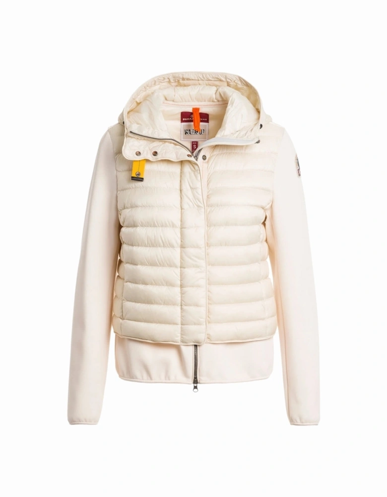 Lorita Moonbeam White Down Jacket