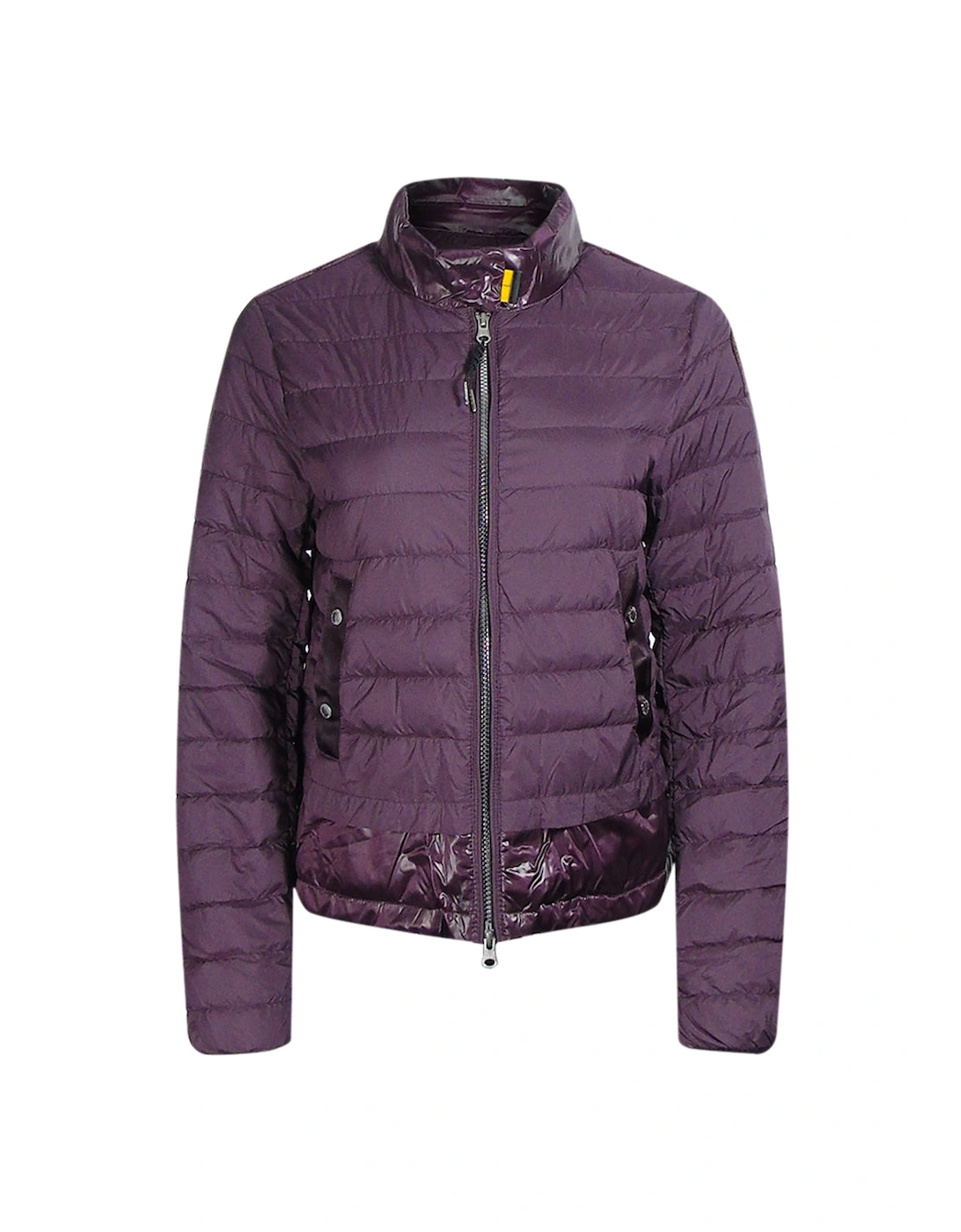 Women's Parajumpers Seika Purple Down Bomber Jacket - Navy - Size: 10/8
