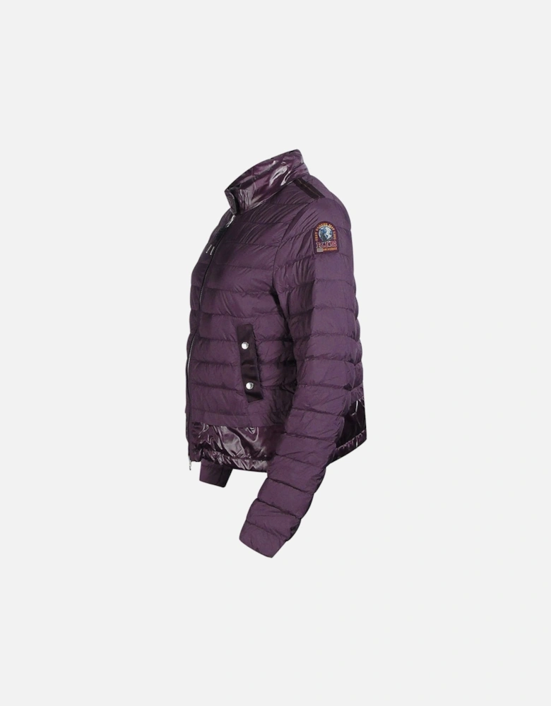 Seika Purple Down Bomber Jacket