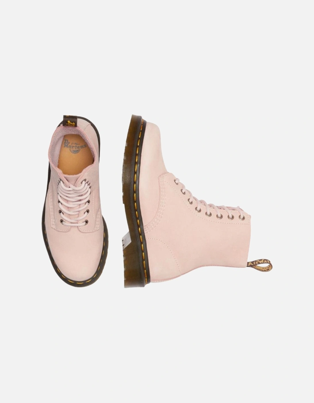 1460 Pascal Milled Nubuck - Powder Pink