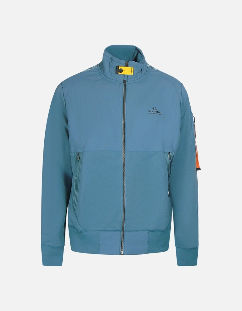 Jango Hydro Blue Zip-Up Sweatshirt