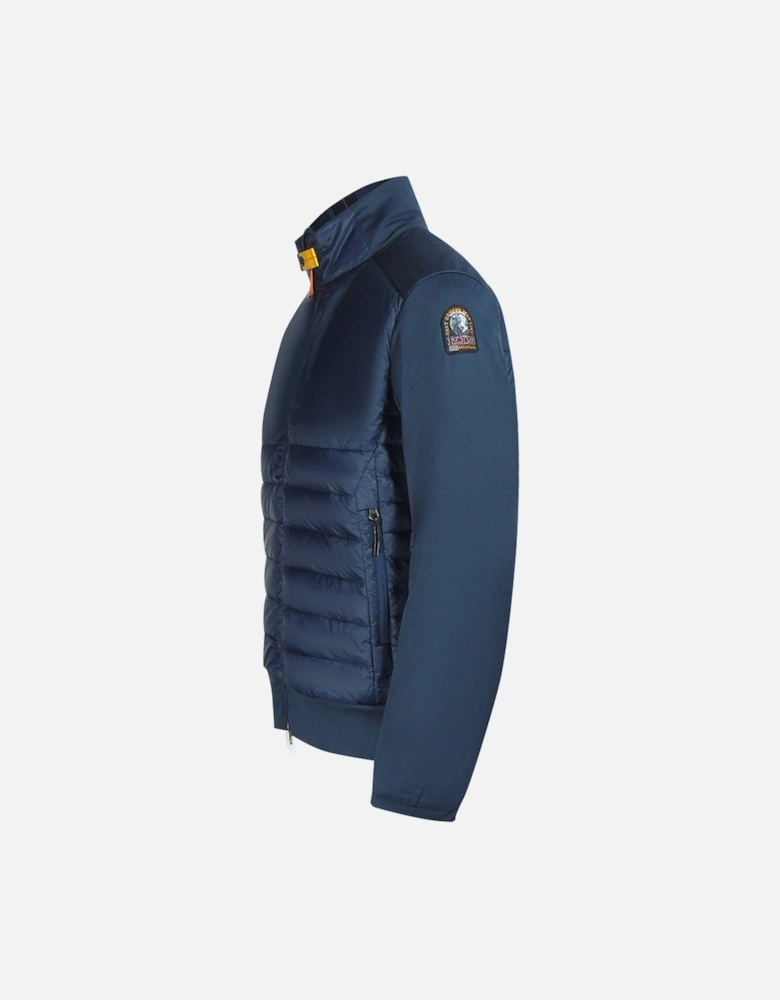 Shiki Dark Blue Down Jacket