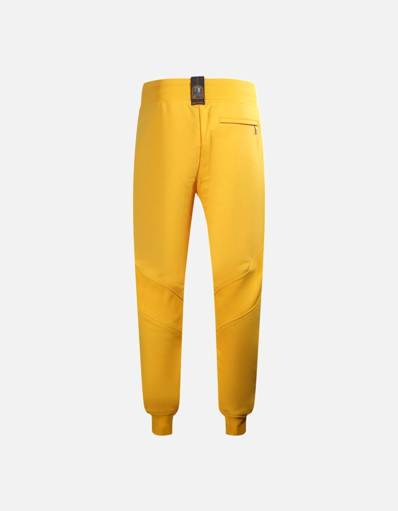 Collins Tape Logo Yellow Joggers