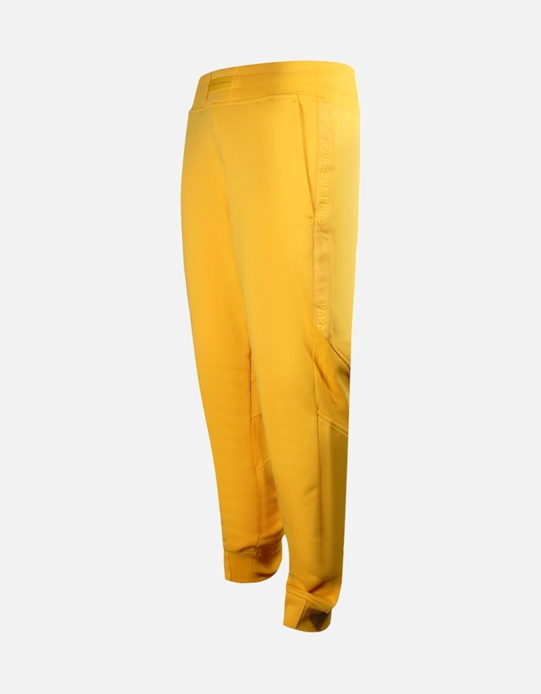 Collins Tape Logo Yellow Joggers