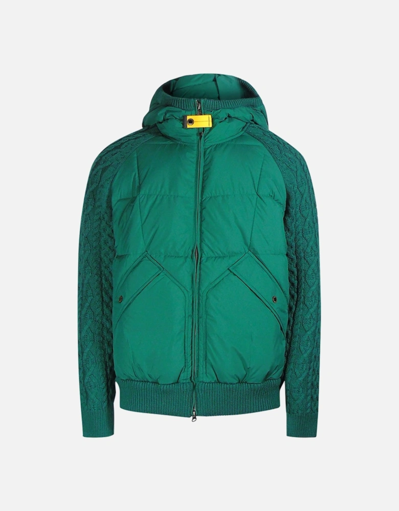 Thick Billiard Green Down Jacket