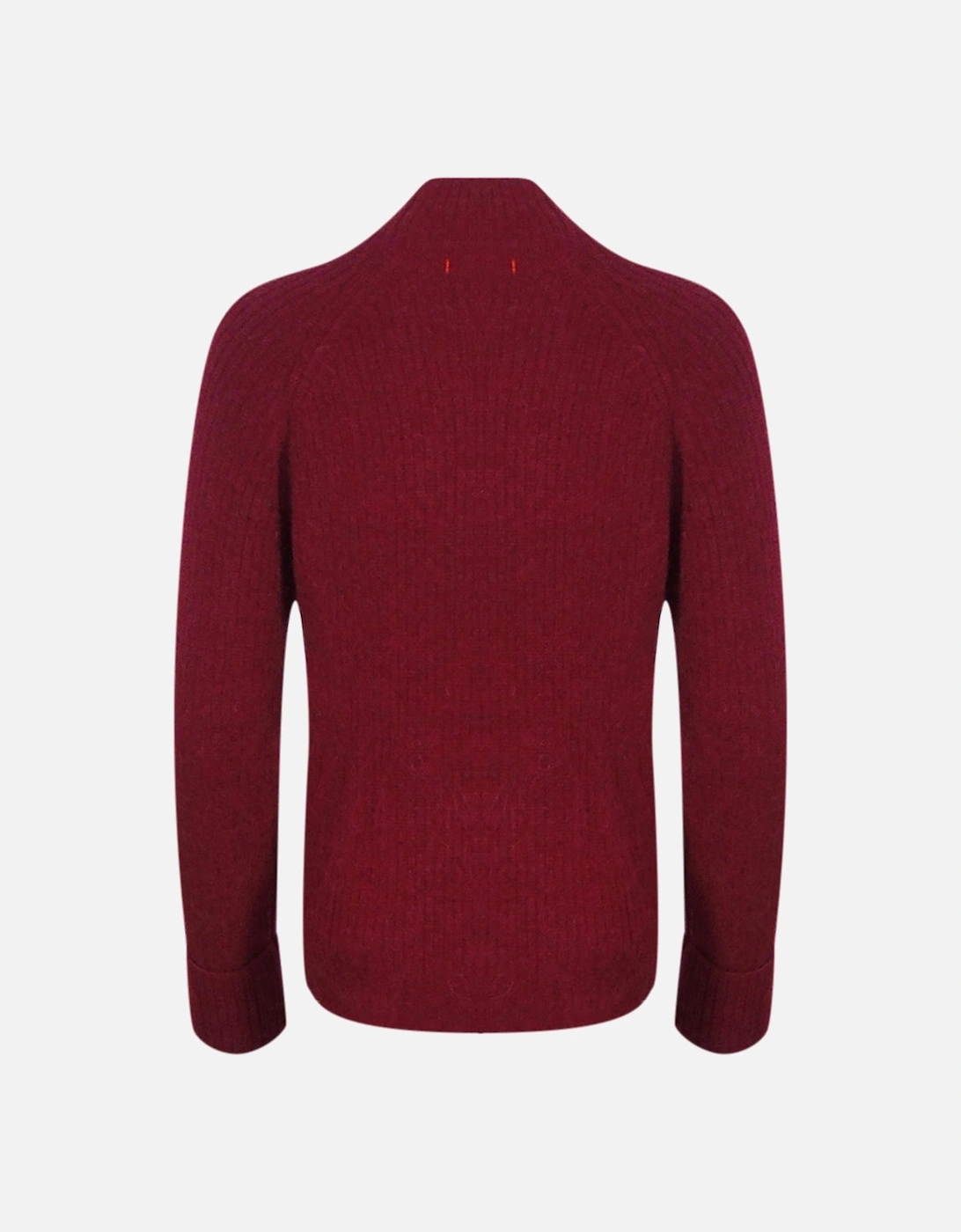 Dalida Turtleneck Red Sweater