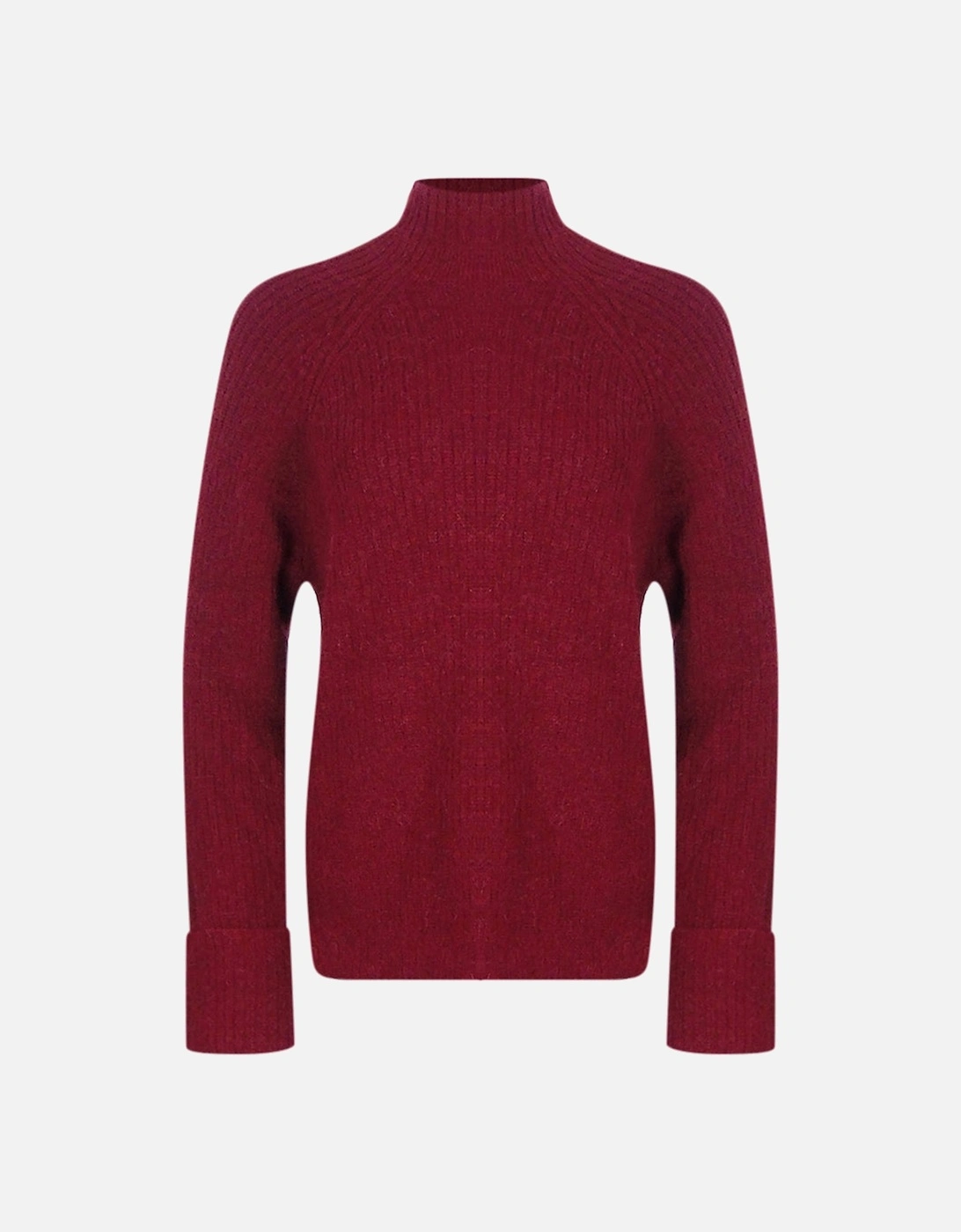 Dalida Turtleneck Red Sweater, 4 of 3