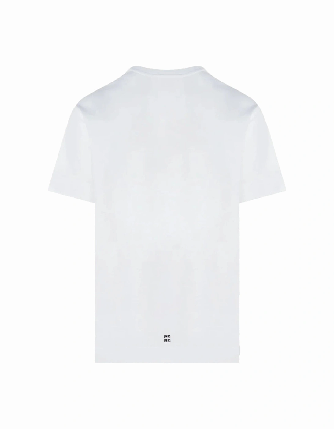 Circle Logo Oversized White T-Shirt