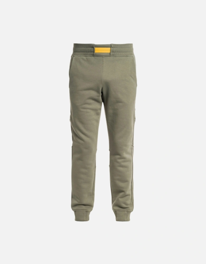 Collins Tape Logo Thyme Green Joggers