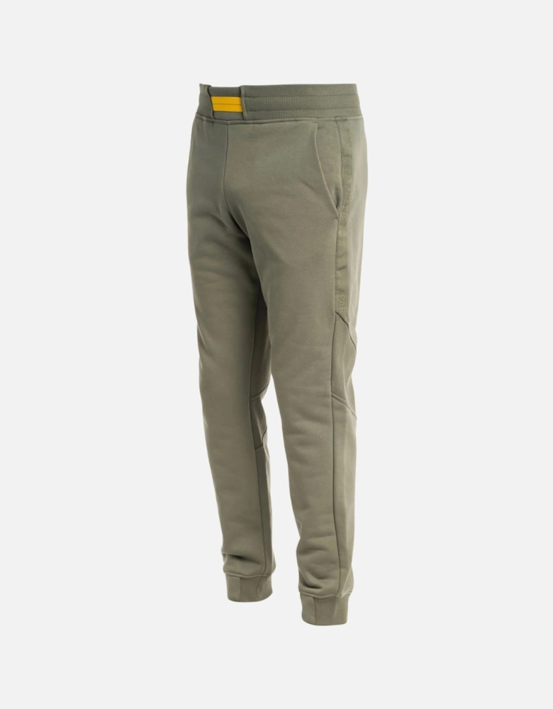 Collins Tape Logo Thyme Green Joggers