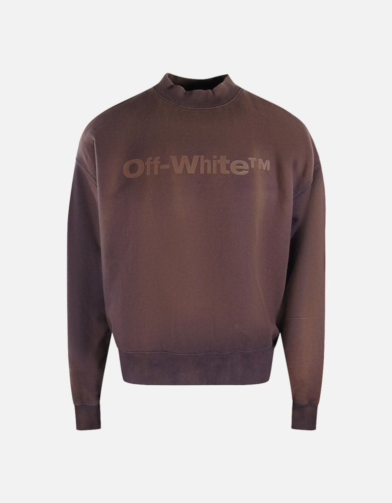 Laundry Logo Skate Fit Aubergine Purple Sweatshirt