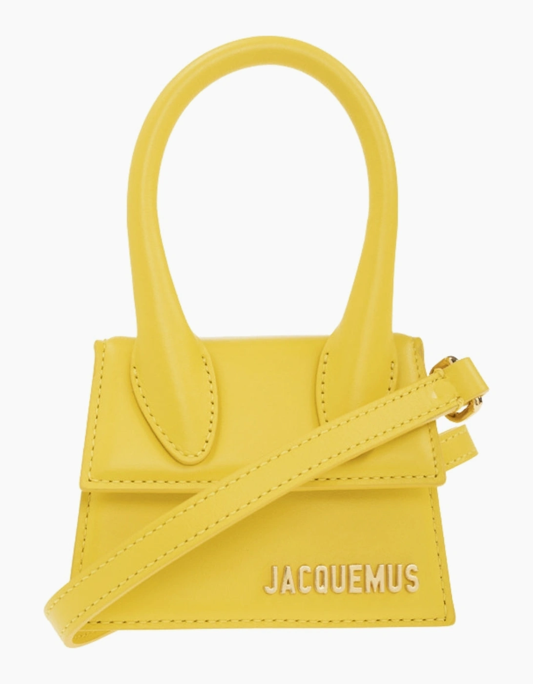 Women's Jacquemus Le Chiquito Yellow Mini Bag - Size: ONE size