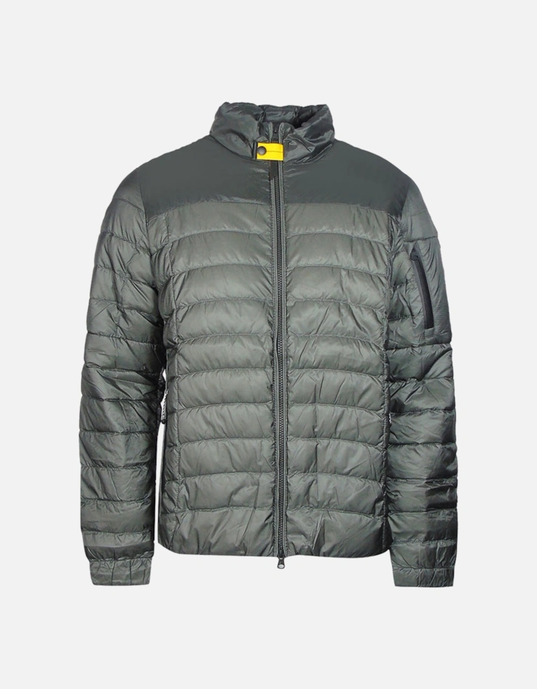 Mao Rock Dark Grey Down Jacket