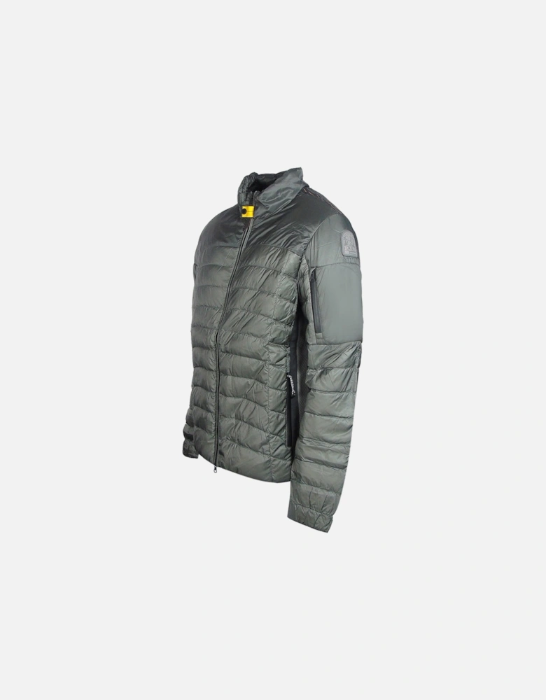 Mao Rock Dark Grey Down Jacket