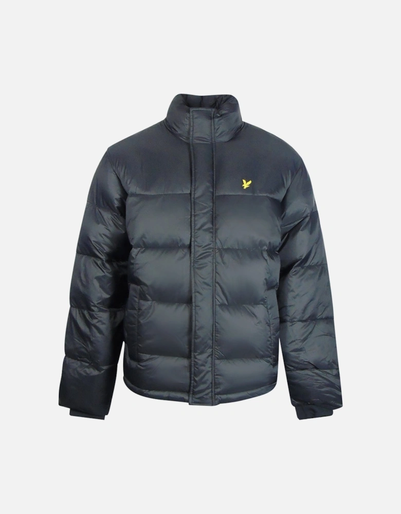 Lyle & Scott Black Wadded Puffer Jacket