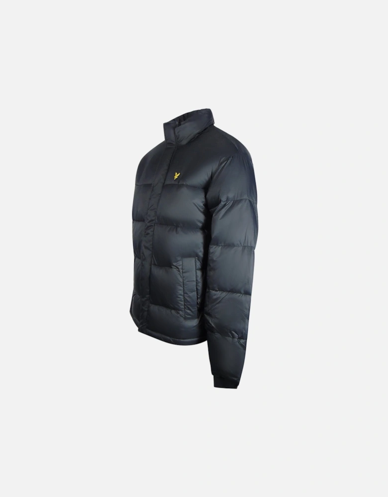 Lyle & Scott Black Wadded Puffer Jacket