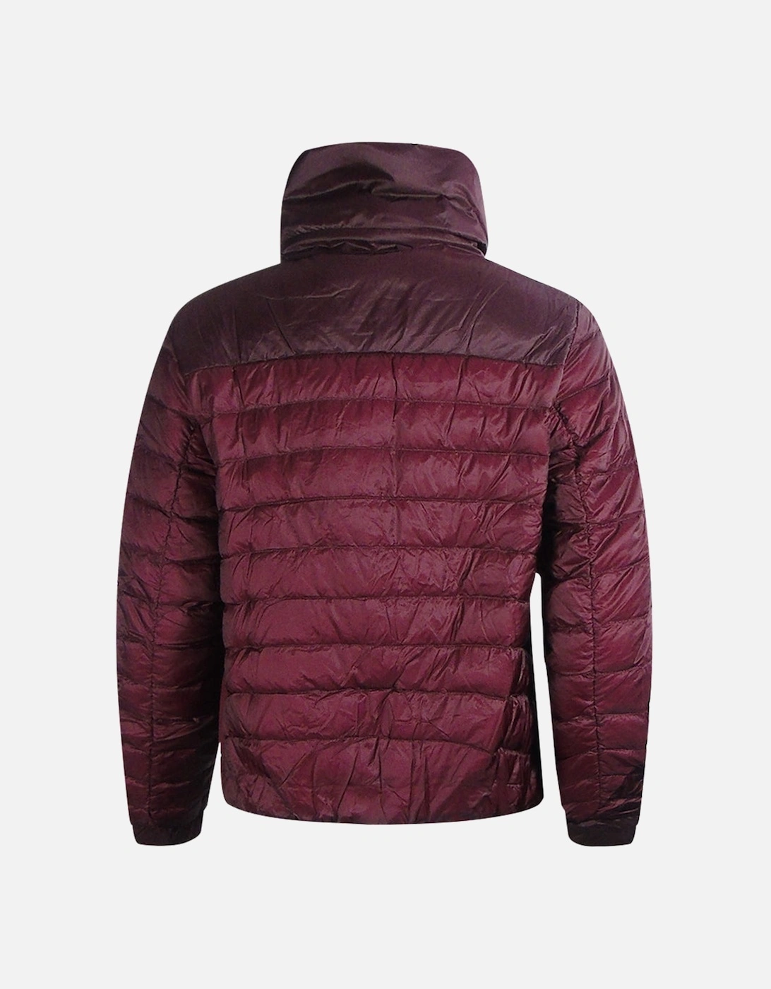 Mao Burgundy Down Jacket