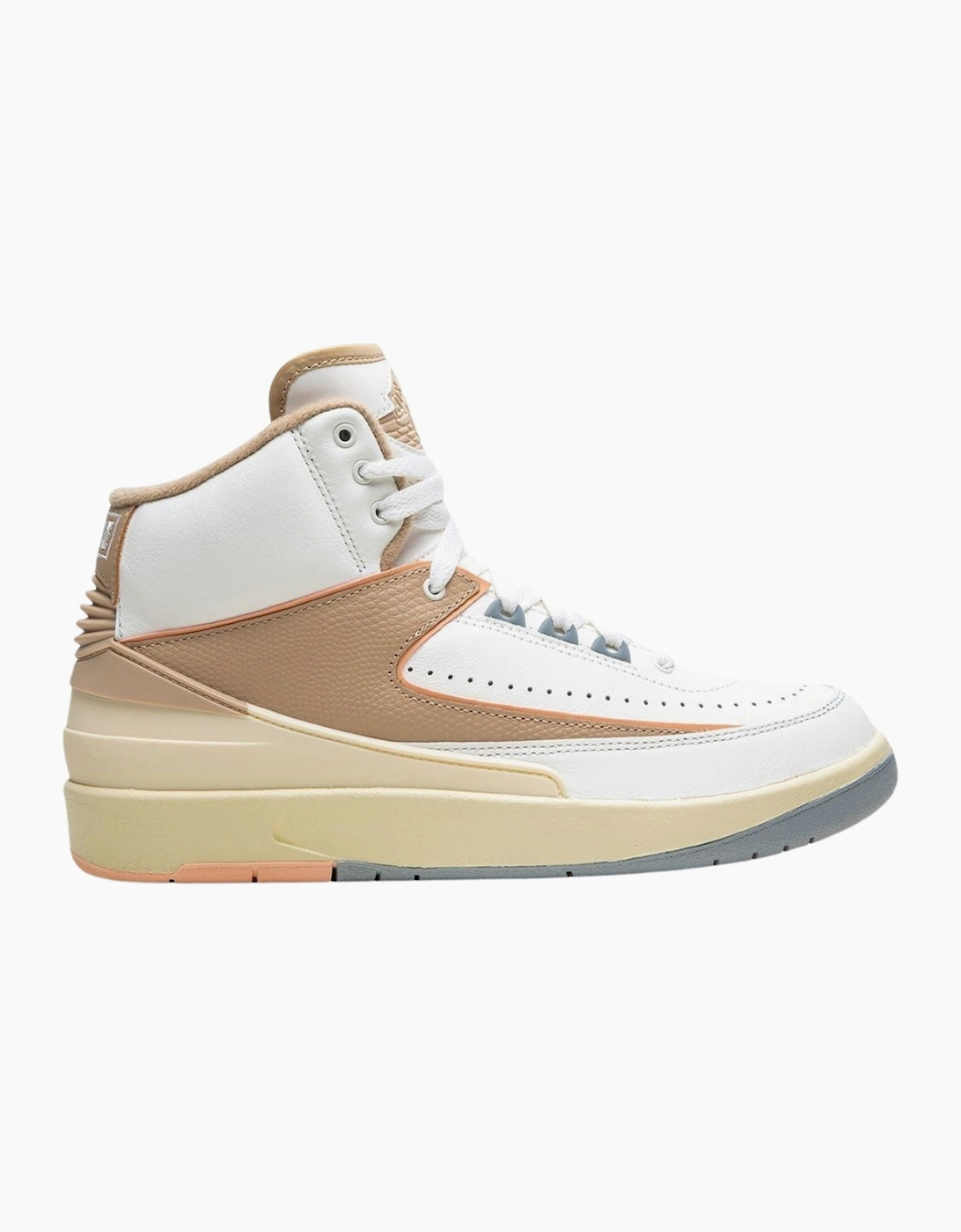 Women's Nike Air Jordan 2 Retro White Trainers - Size: 3