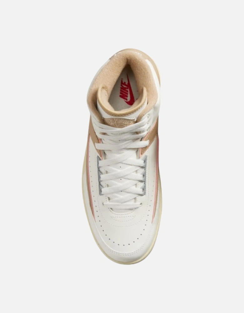 Air Jordan 2 Retro White Trainers