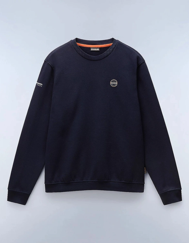 B-Badge Logo Sweatshirt - Navy Blue