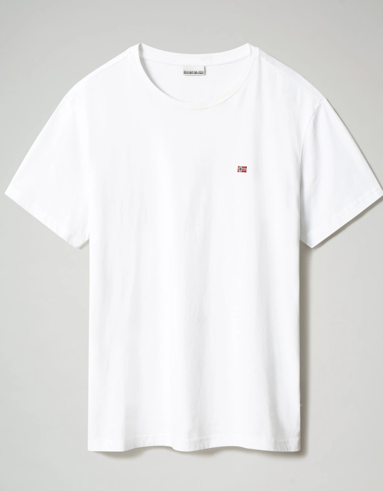 Salis Short Sleeve T-Shirt - Bright White